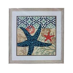 NEW Dimensions Starfish Needlepoint Kit #71-20075 Design By Jennifer Brinley